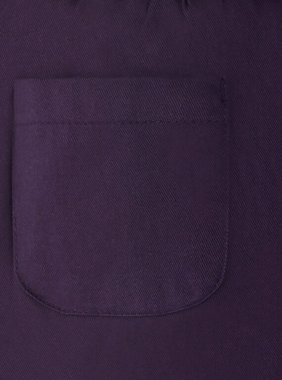 Pantalon violet avec broderie  VLIJOETTE / 20H2PFS1PAN718