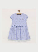 Robe bleue  ROPALIETTE / 19E2PFD1ROB721