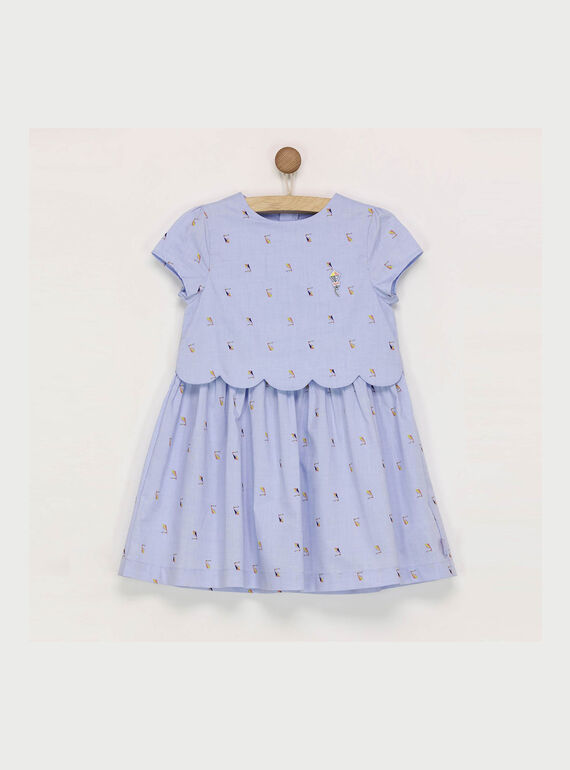 Robe bleue  ROPALIETTE / 19E2PFD1ROB721
