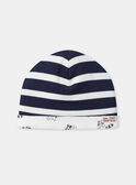 Bonnet réversible à rayures ou imprimé raton laveur Bébé Garçon NAIAN / 25H4BGP1BONA015