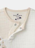 Dors-bien ours en tubique NEALLESIO / 25H5BG92GREA002