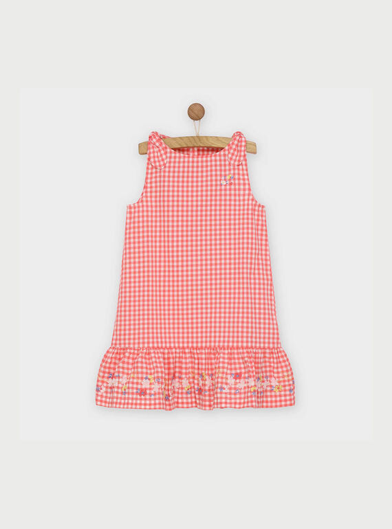 Robe chasuble rose RYJAYETTE / 19E2PFH1CHS404