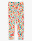 Legging écru à fleurs FELEGETTE / 23E2PFB1LG001