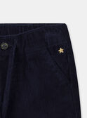 Pantalon en velours côtelé  LAVINCENT / 24H1BGT1PANC243