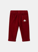 Pantalon en velours côtelé  LASAM / 24H1BGR1PAN501