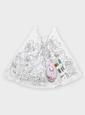 Œuf de Pâques rose pâle et cape à colorier enfant fille TUTUETTE 1 / 20E2PFU1CPO000