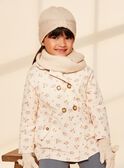 Snood beige en tricot FRASNOETTE / 23E4PF51SNO808