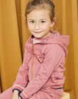 Haut de jogging à capuche rose foncé DRAGONETTE / 22H2PFL1JGHD312