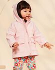 Imperméable rose ciré à capuche 3 en 1 FIMARION / 23E1BF51IMP318