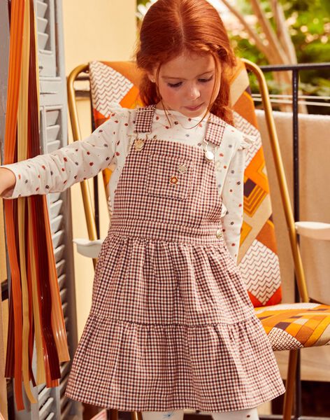Robe salopette à carreaux DOCARETTE / 22H2PFF1CHS001