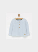 Gilet bleu ciel PETIT / 18H0NGN1GIL020