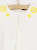 Robe blanche RYETUETTE / 19E2PFS3ROB001