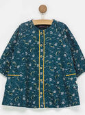 Robe verte PAINES / 18H1BFE2ROB060