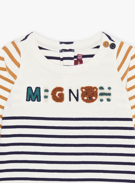 T-shirt marinière à manches longues DANIGEL / 22H1BGU2TML070