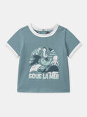 Ensemble tshirt et short rayé MIZACK / 25E1BGS1ENS202