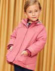 Parka à capuche 3 en 1 vieux rose DRADOETTE / 22H2PFG2PARD325