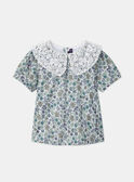 Blouse col claudine MLEBOSETTE / 25E2PFO1CHE001