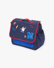 Cartable en canvas marine DACARTAGE / 22H4PGE2BESC205