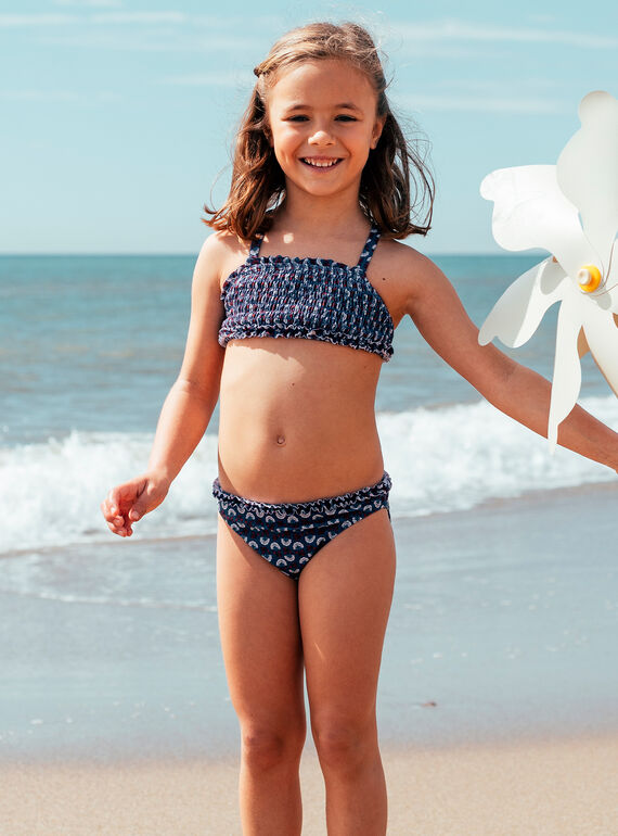 Maillot de bain deux pièces imprimé fleurs MRUBIKETTE / 25E4PFC6D4L705