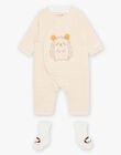 Pyjama à rayures et chaussettes bébé mixte DOUCE / 22H0CMH1ENS001