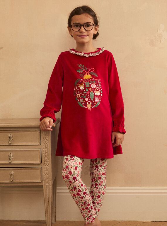 Chemise de nuit Noël LECAYETTE / 24H5PFF1CHN050