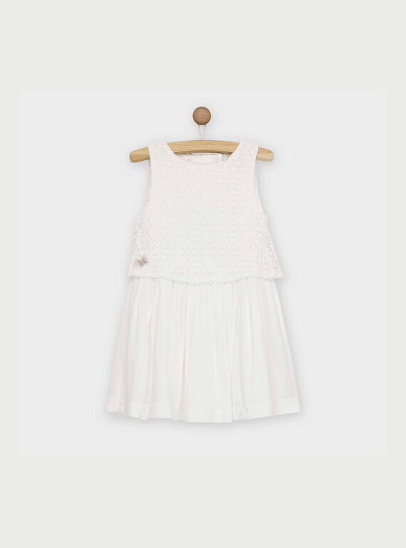 Robe chasuble blanche RUPOPETTE / 19E2PFF1CHS001