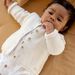 Gilet en tricot beige