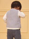 Gilet sans manches réversible carreaux LAOLO / 24H1BGQ1CSM001