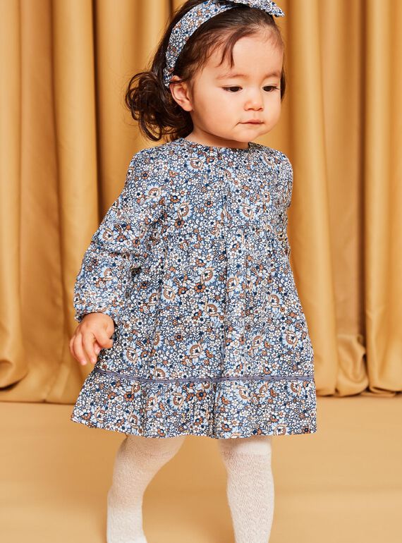 Robe à imprimé fleuri en twill DARENATA / 22H1BFY2ROBC206