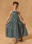 Robe longue Verte MMICHETTE / 25E2PFT2RBSC232