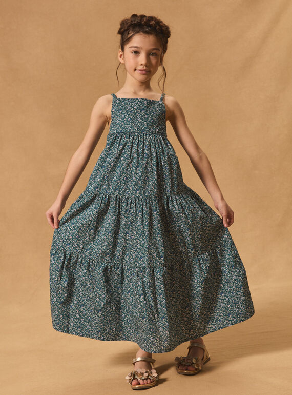 Robe longue Verte MMICHETTE / 25E2PFT2RBSC232