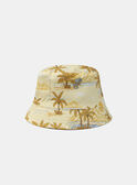 Chapeau reversible jaune et marron MLABOBAGE / 25E4PGK2CHA104