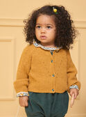 Cardigan Jaune chiné LALILY / 24H1BFO1CARB111