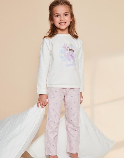 Ensemble pyjama à dragon et chevalière FLOVETTE / 23E5PF23PYJ001