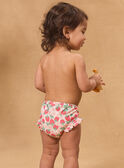 Culotte de bain imprimé fraise MITAHIS / 25E4BFC4MAI001