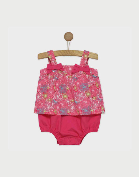 Barboteuse Rose A Contre Saison Bebe Sergentmajor