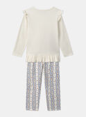 Pyjama Petite fille jersey MUIMOLETTE / 25E5PFE4PYJ005