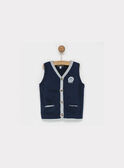 Pull sans manches bleu NAMARIO / 18E1BGT1PSM221