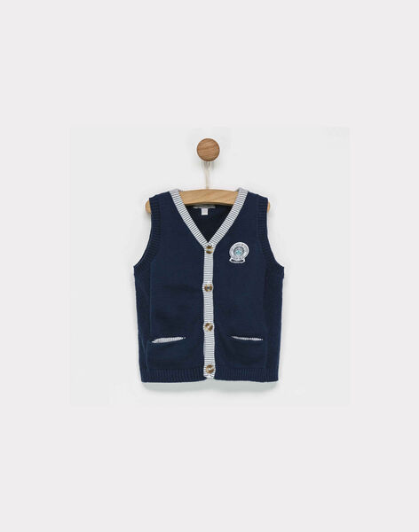 Pull Sans Manches Bleu