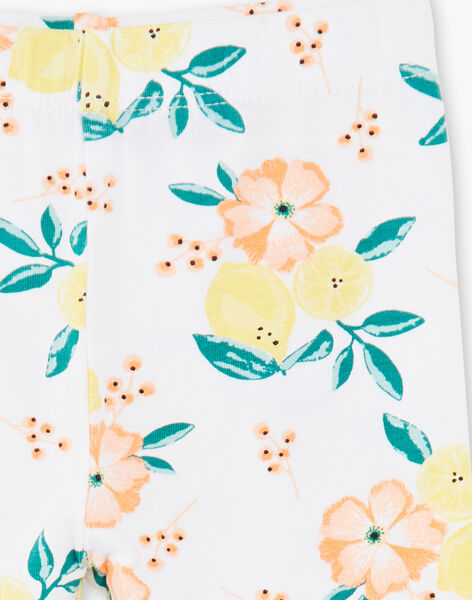 Legging Blanc Imprimes Citrons Et Fleurs Bebe Fille Pantalon Et Jean Bebe Sergentmajor Legging Blanc Imprimes Citrons Et Fleurs Bebe Fille Pantalon Et Jean Bebe Sergentmajor