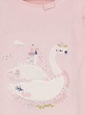 Pyjama rose REJOMETTE / 19E5PF74PYJ030