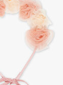 Couronne de fleurs rose FYRONETTE / 23E4PFE1ACDD333