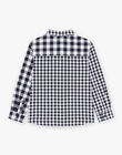 Chemise blanches à carreaux FECHEMAGE / 23E3PGB1CHMC243