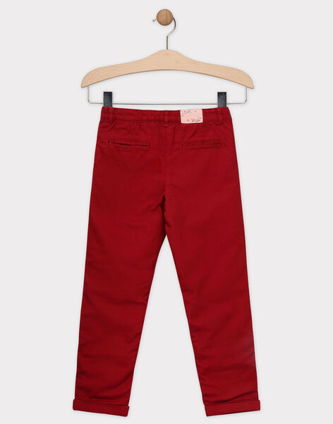 Pantalon Pourpre Forme Carotte Fille Pantalon Jean Et Legging Enfant Sergentmajor