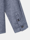 Chemise Bleu chiné LYCHEMAGE / 24H3PGO1CHM222