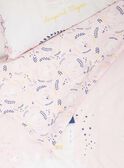 Drap / parure de lit rose ROCYGNETR / 19EZENX2PLR030