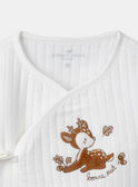 Pyjama deux pièces en tubique NOLVEN / 25H0NM11ENS001