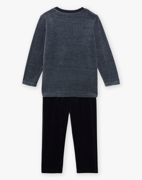 Ensemble pyjama T-shirt et pantalon en velours DOVOITAGE / 22H5PGW2PYJC214