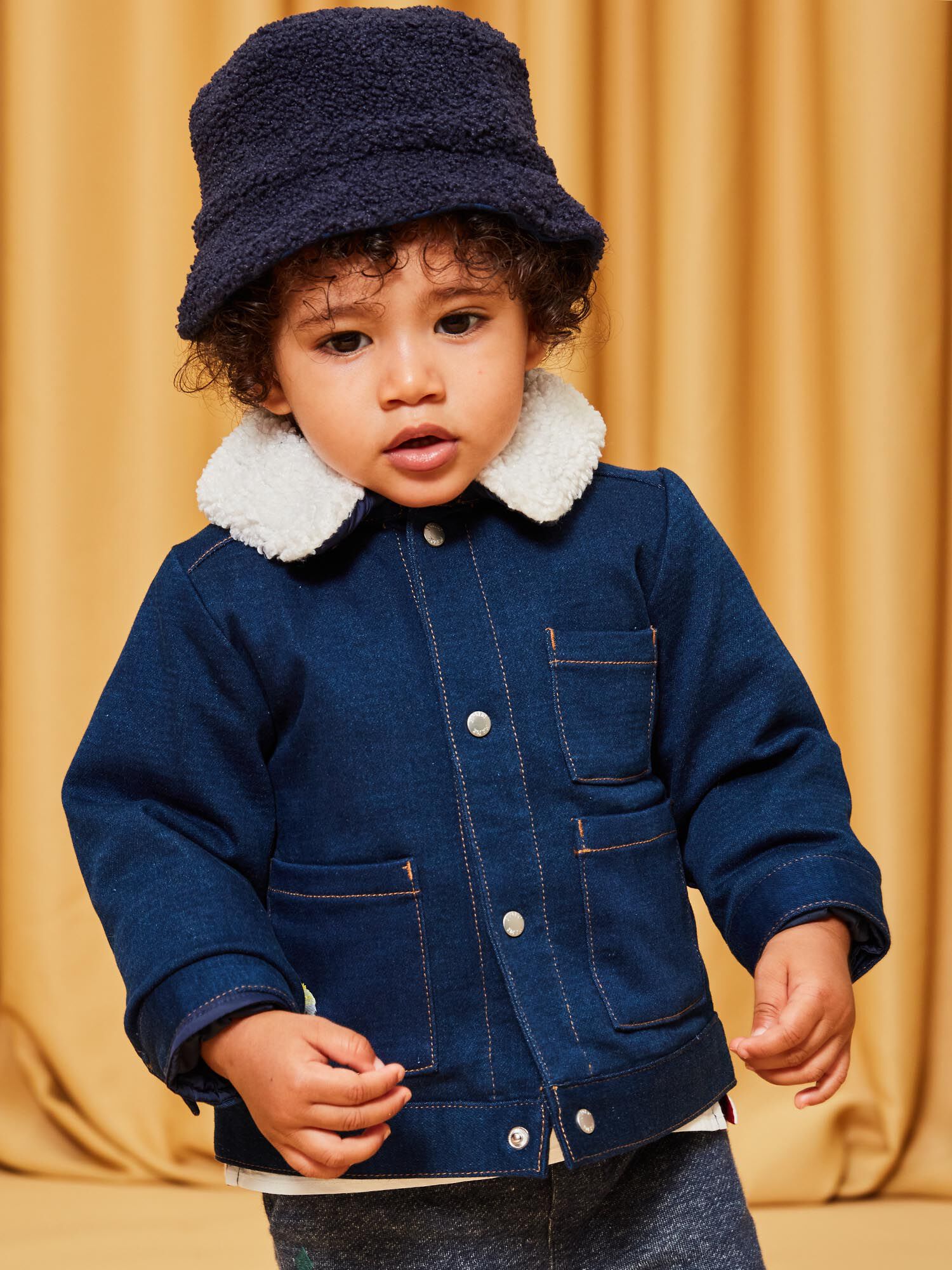 Veste discount jean garcon