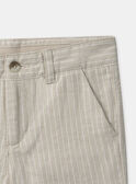 Short de cérémonie beige MRERAGE / 25E3PGL1BERA016